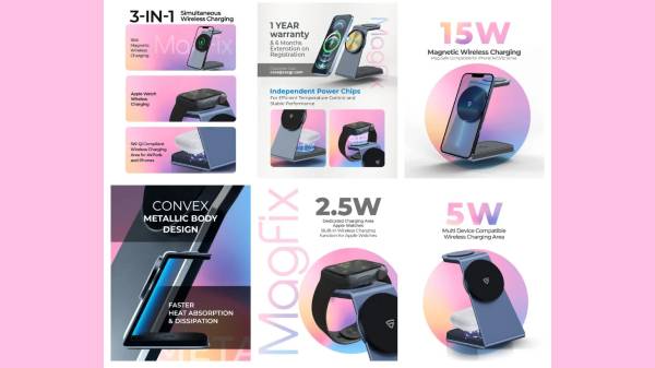 ಹೊಸ ಚಾರ್ಜರ್‌ ಲಾಂಚ್!..ಇದ್ರಲ್ಲಿ ಒಂದೇ ವೇಳೆ 3 ಡಿವೈಸ್‌ ಚಾರ್ಜ್‌ ಸಾಧ್ಯ!