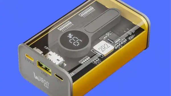 Ubon PB-X35 ಟ್ರಾನ್ಸ್ಪರೆಂಟ್ ಪವರ್ ಬ್ಯಾಂಕ್‌ ಲಾಂಚ್‌! 