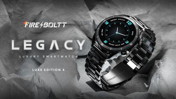 ಫೈರ್ ಬೋಲ್ಟ್ ಲೆಗಸಿ ಸ್ಮಾರ್ಟ್‌ವಾಚ್ ಲಾಂಚ್‌: ಬೆಲೆ, ಫೀಚರ್ಸ್‌ ಬಗ್ಗೆ ತಿಳಿಯಿರಿ!