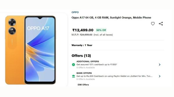 ಸ್ಮಾರ್ಟ್‌ಫೋನ್‌ ಖರೀದಿ ಮಾಡುವವರಿಗೆ ಸುವರ್ಣಾವಕಾಶ: ಈ ಫೋನ್‌ಗೆ 50% ಡಿಸ್ಕೌಂಟ್‌!