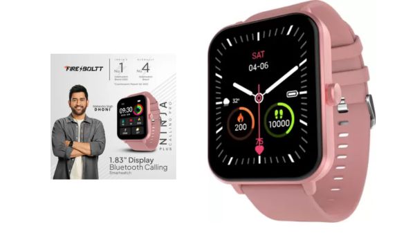 ಫೈರ್-ಬೋಲ್ಟ್ ನಿಂಜಾ ಕಾಲಿಂಗ್ ಪ್ರೊ ಪ್ಲಸ ವಾಚ್‌ಗೆ ಬರೋಬ್ಬರಿ 83% ಡಿಸ್ಕೌಂಟ್!  