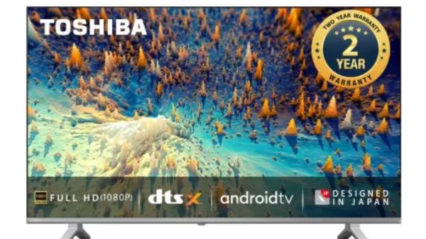 ತೋಷಿಬಾದ 43 ಇಂಚಿನ ಸ್ಮಾರ್ಟ್‌ಟಿವಿಗೆ ಬರೋಬ್ಬರಿ 41% ಡಿಸ್ಕೌಂಟ್‌!   