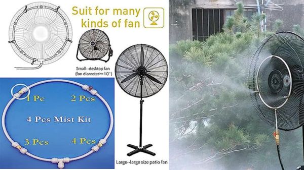 ಎಸಿ ಖರೀದಿಸಲು ಕಷ್ಟವೇ? ಕೇವಲ 900ರೂ.ಗೆ ಫ್ಯಾನ್ ಅನ್ನೇ ಎಸಿಯನ್ನಾಗಿ ಮಾಡಿಕೊಳ್ಳಿ ಎಸಿ ಖರೀದಿಸಲು ಕಷ್ಟವೇ? ಕೇವಲ 900ರೂ.ಗೆ ಫ್ಯಾನ್ ಅನ್ನೇ ಎಸಿಯನ್ನಾಗಿ ಮಾಡಿಕೊಳ್ಳಿ