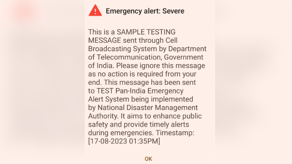 ನಿಮ್ಮ ಫೋನ್‌ಗೆ ತುರ್ತು ಎಚ್ಚರಿಕೆ ಮೆಸೆಜ್‌ ಬಂದಿದೆಯಾ?...