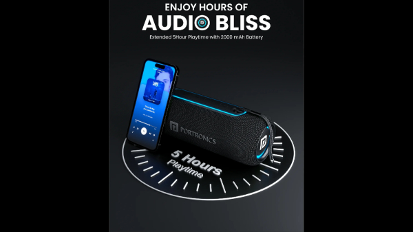 ಪೋರ್ಟ್ರೋನಿಕ್ಸ್‌ನಿಂದ ವಿಶೇಷ ಪೋರ್ಟಬಲ್ ಸ್ಪೀಕರ್‌ ಲಾಂಚ್....