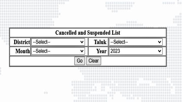 ರದ್ದುಗೊಂಡ, ಅಮಾನತುಗೊಂಡ ರೇಷನ್ ಕಾರ್ಡ್‌ ಮಾಹಿತಿ ಬೇಕೆ? ಹೀಗೆ ಮಾಡಿ!  