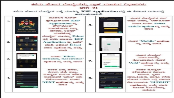 ಸ್ಮಾರ್ಟ್‌ಫೋನ್‌ ಕಳೆದು ಹೋದರೆ, ತಡ ಮಾಡದೇ ಈ ಕೆಲಸ ಮಾಡಿ!