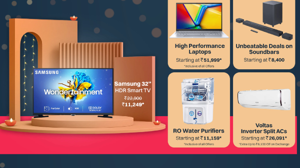 ಇಯರ್‌ಬಡ್ಸ್‌,ಸ್ಪೀಕರ್ ಸೇರಿದಂತೆ ಅನೇಕ ಡಿವೈಸ್‌ಗಳಿಗೆ ಬೊಂಬಾಟ್‌ ಡಿಸ್ಕೌಂಟ್‌!  