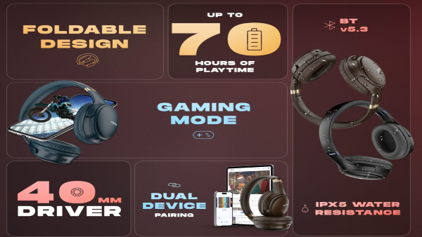 ನಾಯ್ಸ್ ಥ್ರೀ ವಾಯರ್ಲೆಸ್ ಹೆಡ್ಫೋನ್ ಬಿಡುಗಡೆ! ಇದರ ವಿನ್ಯಾಸವೇ ವಿಭಿನ್ನ! ನಾಯ್ಸ್ ಥ್ರೀ ವಾಯರ್ಲೆಸ್ ಹೆಡ್ಫೋನ್ ಬಿಡುಗಡೆ! ಇದರ ವಿನ್ಯಾಸವೇ ವಿಭಿನ್ನ!