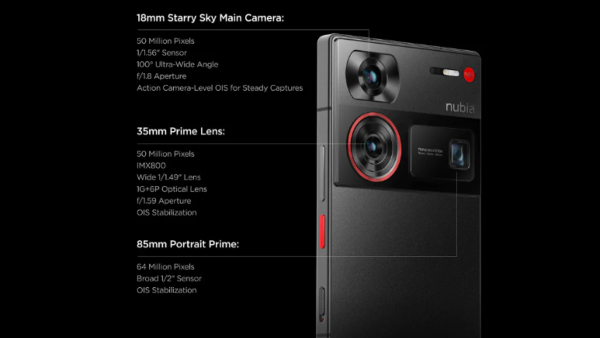 Nubia:ನುಬಿಯಾ Z60 ಅಲ್ಟ್ರಾ ಫೋನ್‌ ಅನಾವರಣ!..6,000mAh ಸಾಮರ್ಥ್ಯದ ಬ್ಯಾಟರಿ!