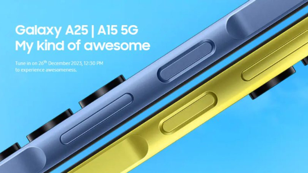 ಸ್ಯಾಮ್‌ಸಂಗ್‌ ಗ್ಯಾಲಕ್ಸಿ A15 5G, ಗ್ಯಾಲಕ್ಸಿ A25 5G ಲಾಂಚ್‌ಗೆ ದಿನಾಂಕ ಫಿಕ್ಸ್