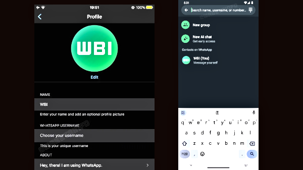 ವಾಟ್ಸಾಪ್‌ನಲ್ಲಿ ಹೊಸ ಫೀಚರ್ಸ್‌, ಸಂಖ್ಯೆಯಿಂದಲ್ಲ ಹೆಸರಿನ ಮೂಲಕ ಕರೆ ಮಾಡಿ