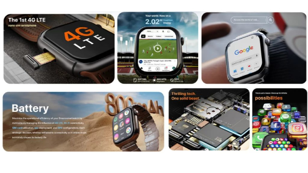 ಫೈರ್ ಬೋಲ್ಟ್ ಡ್ರೀಮ್ ಸ್ಮಾರ್ಟ್‌ವಾಚ್ ಲಾಂಚ್‌! 2GB RAM.. 4G ಸಂಪರ್ಕ..  