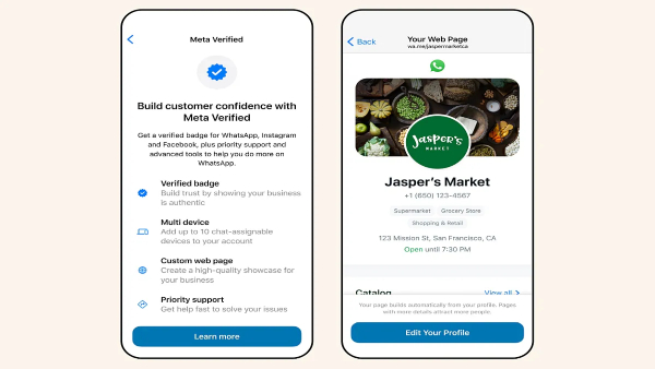 ವಾಟ್ಸಾಪ್‌ನಿಂದ ಹೊಸ ಪ್ಲ್ಯಾನ್‌: ಬರಲಿದೆ ವೆರಿಫೈಡ್‌ ಬ್ಯಾಡ್ಜ್‌ ಫೀಚರ್ಸ್‌!