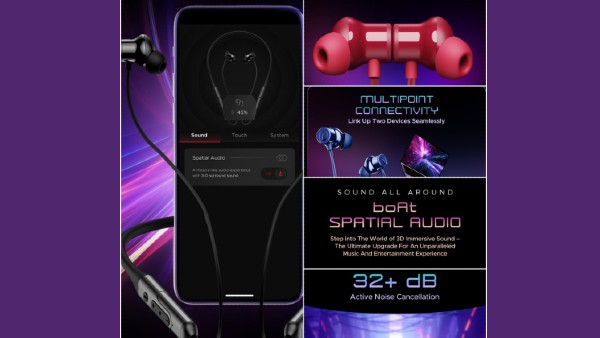 ಬೋಟ್‌ ಸಂಸ್ಥೆಯಿಂದ ನೆಕ್‌ಬ್ಯಾಂಡ್‌ ಶೈಲಿಯ ಇಯರ್‌ಫೋನ್‌ ಲಾಂಚ್‌: 