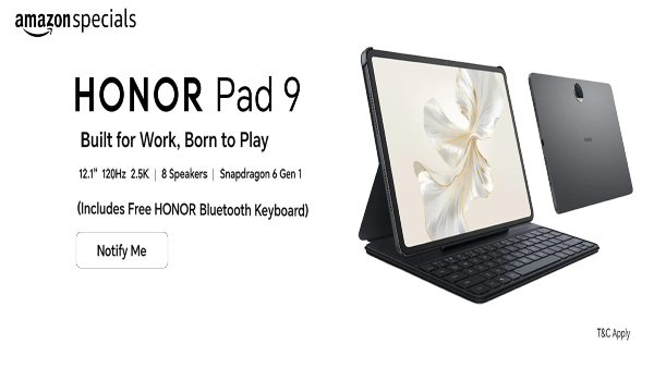 ಭಾರತಕ್ಕೆ ಎಂಟ್ರಿ ನೀಡಲು HONOR Pad 9 ಟ್ಯಾಬ್‌ ಸಿದ್ಧತೆ: ನಿರೀಕ್ಷೆ ಏನು?