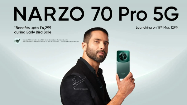 ಲಾಂಚ್‌ ಆಗೋ ಮುನ್ನವೇ ರಿಯಲ್‌ಮಿ ನಾರ್ಜೋ 70 ಪ್ರೊ 5G ಗೆ ಕೊಡುಗೆ!..