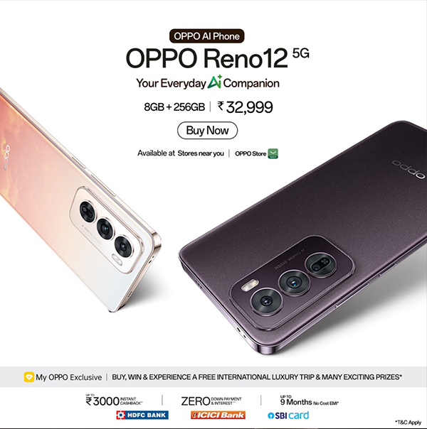 OPPO Reno12 5G: ಇದು ಬರೀ ಸ್ಮಾರ್ಟ್‌ಫೋನ್‌ ಅಲ್ಲ, ಒಂದು ಅದ್ಭುತ ಅನುಭವ!