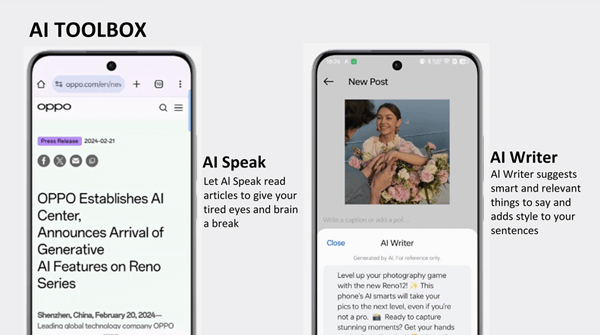 AI ಮೆಚ್ಚುಗೆಯ ದಿನ ಆಚರಿಸಲಾಗುತ್ತಿದೆ: OPPO Reno12 ನಲ್ಲಿ ಅತ್ಯುತ್ತಮ AI ಫೀಚರ್ AI ಮೆಚ್ಚುಗೆಯ ದಿನ ಆಚರಿಸಲಾಗುತ್ತಿದೆ: OPPO Reno12 ನಲ್ಲಿ ಅತ್ಯುತ್ತಮ AI ಫೀಚರ್